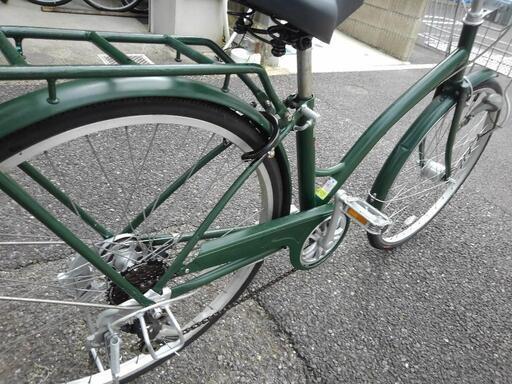 中古自転車2119 26インチ 6段ギヤ LEDオートライト