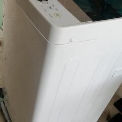 【美品】[配達無料]全自動洗濯機　5.5kg  Haier  JW-C55A  2017年製 動作品