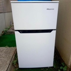 【2017年製】Hisense 2ドア冷凍冷蔵庫
