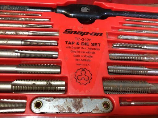 スナップオン　TD-2425　タップ＆ダイスセット　中古品　【ハンズクラフト宜野湾店】
