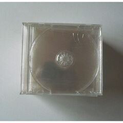 CD DVD 透明ケース 8枚 差し上げます。