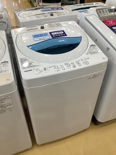 TOSHIBA 全自動洗濯機　5.0kg 2017年製
