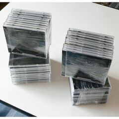 CD ＤVD 黒ケース　10枚1セッセット100円　4組あります。