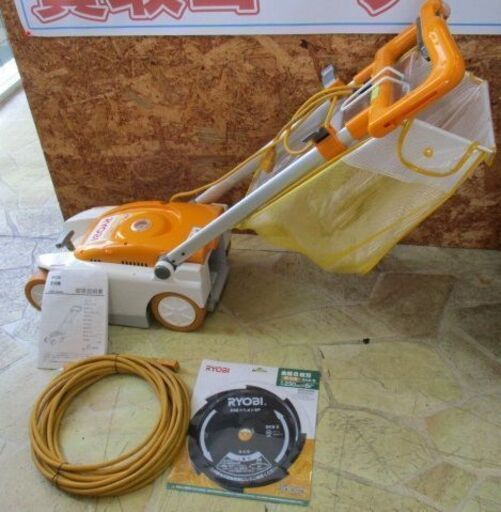 129 芝刈り機 RYOBI リョービ LMR-2300 中古品