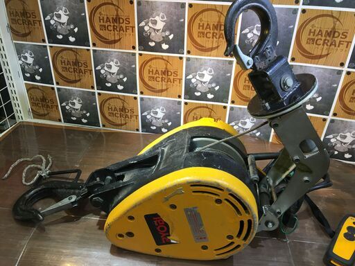 リョービ W-196RC 電動リモコンウインチ 中古品 【ハンズクラフト宜野