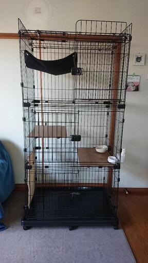 その他 猫用ケージ 3段（決まりました。ありがとうございます。）