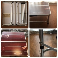 ビームス×コールマンコラボチェア&テーブルSET