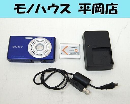 ソニー デジタルカメラ ブルー CYBER-SHOT 1410万画素 4倍ズーム DSC-W610 サイバーショット SONY 札幌市 清田区 平岡