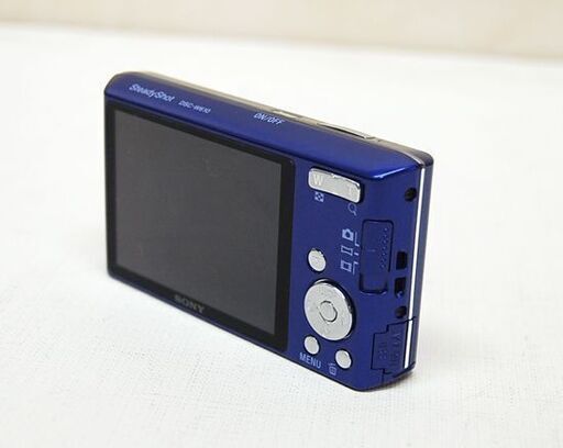 ソニー デジタルカメラ ブルー CYBER-SHOT 1410万画素 4倍ズーム DSC-W610 サイバーショット SONY 札幌市 清田区 平岡