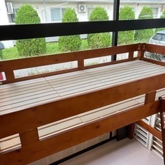 美原店 ロフトベット 木製 コンセント付