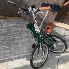 売り切れ！デイトナ DE01 折り畳み電動自転車　軽量！