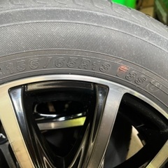 アルミホイル4本タイヤ13インチ