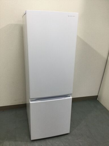 (7/28受渡済)JT4839【YAMAZEN/山善 2ドア冷蔵庫】美品 2021年製 YRZ-F17H1 179L 家電 キッチン 冷蔵冷凍庫