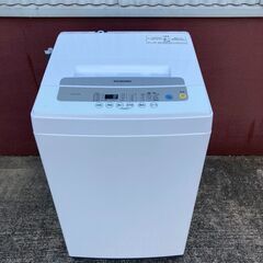 👑配送　設置無料　最短翌日お届け！👑美品✨IRIS OHYAMA/アイリスオーヤマ/アイリスオーヤマ株式会社/全自動電気洗濯機/5.0kg/縦型洗濯機/IAW-T502E/2019年製