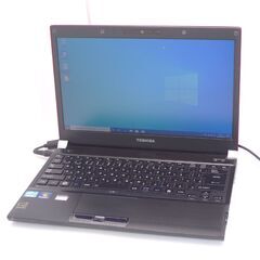 中古良品 13インチ 赤色 ノートパソコン 東芝 R731/E27ER 第2世代 Core