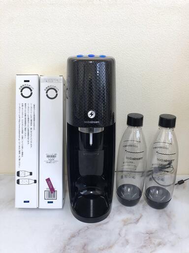 SodaStream ソーダストリーム Spirit one Touch SOT-001 スピリット ワンタッチ 炭酸水メーカー 黒