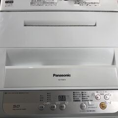 J　Panasonic 全自動洗濯機　シルバーPanasonic...