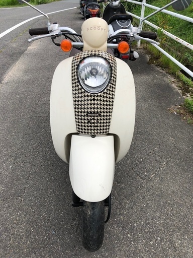 HONDA くい込み SCOOPY 青/白 スクーピー 車体 オートバイ バイク