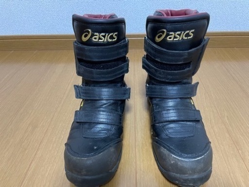asics安全靴ウィンジョブCP401 ブラック×ゴールド　26cm