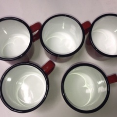 ペコちゃんホーローポットとカップセット