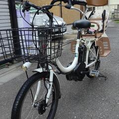 最終値下げ！バッテリー2個・美品・ヤマハ新基準電動自転車・パス・白