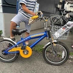 (お話中です)子供の自転車。0円です。