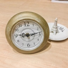 アンティーク 置き時計 掛け時計　コンパクト