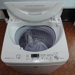 ID 038707 洗濯機 シャープ 5.5K 2016年製 ES-G5E3