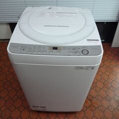 ID 111844 洗濯機 シャープ 7K 2019年製 ES-GE7C