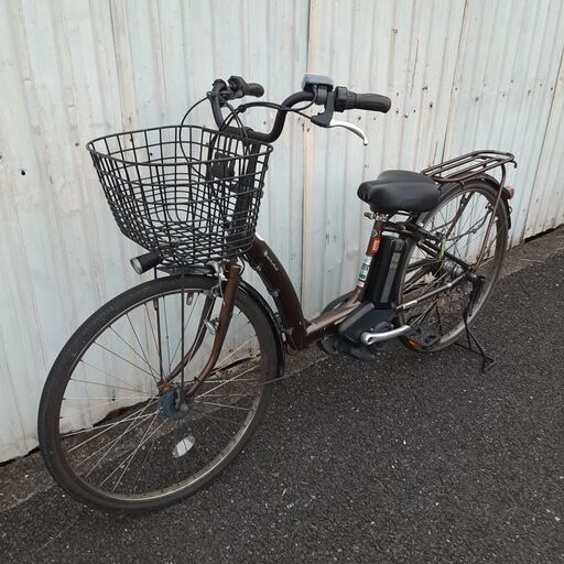 R4110電動アシスト自転車　2011年ブリヂストン　ボーテアシスタ　バッテリー　充電器　鍵1本付