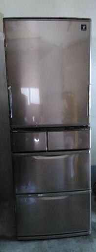 シャープ 5ドア冷凍冷蔵庫 SJ-XW44X-T 440L プレミアブラウン 12年製 配送無料