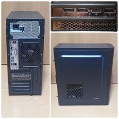 極美品 爆速ゲーミングPC Ryzen7 RX6600XT SSD640G メモリ16G Win10 0712