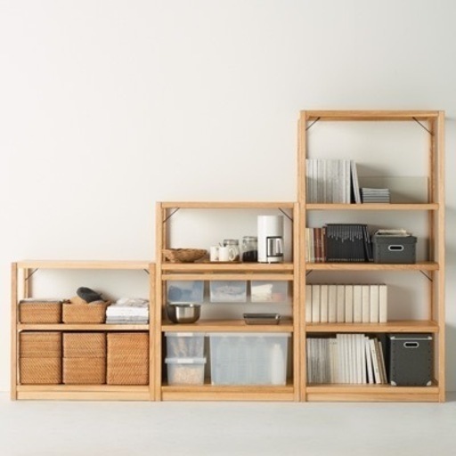 MUJI(無印良品)の無垢材ならではの味わい丈夫さを生かしたオーク