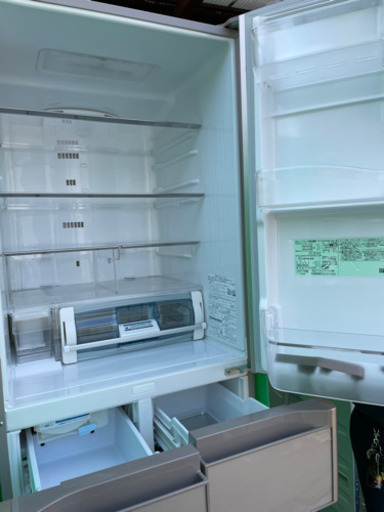 日立　401Ｌ　冷蔵庫　自動製氷　真空チルド　2017年製　お譲りします