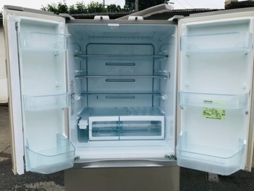 ①1406番 東芝✨ノンフロン冷凍冷蔵庫✨GR-E50FX‼️
