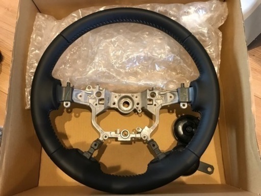 新車外し　プラド　ハンドル
