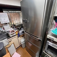 三菱　401ℓ 大容量冷蔵庫