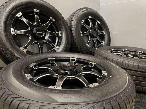 DUNLOP PT3 285/60R18】夏タイヤ【MKW MK-76 18インチ 8J5HPCD150+48