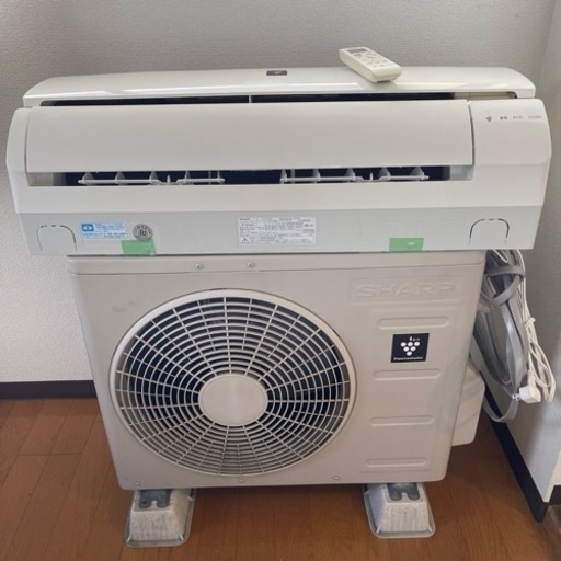 SHARP　エアコン　プラズマクラスター　2.2kw