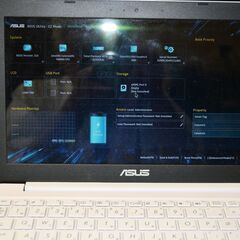 Asus E203M Win10Home　bios可能　ジャンク品