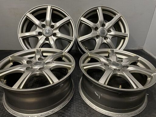 YFC MiLLOUS ミルアス 社外ホイール 16インチ 4本 6.5J5HPCD114.3+48