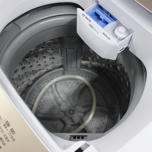 店S448）アイリスオーヤマ 全自動洗濯機 5.0kg IAW-T502EN 白 - 家電