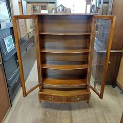 【愛品倶楽部柏店】東信商会　イタリア製　ガラスキャビネット　４３０４　
