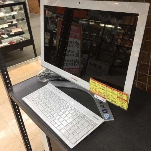【店舗引き取りのみ】動作確認、清掃済み‼️ TOSHIBA トーシバ D711／T5CWT 21.5インチ  WIN11 HOME 64BIT -年製 NJ186