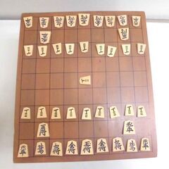 ZA1530◆)将棋盤 足付き 黒彫駒 天月作【取りに来られる方限定】