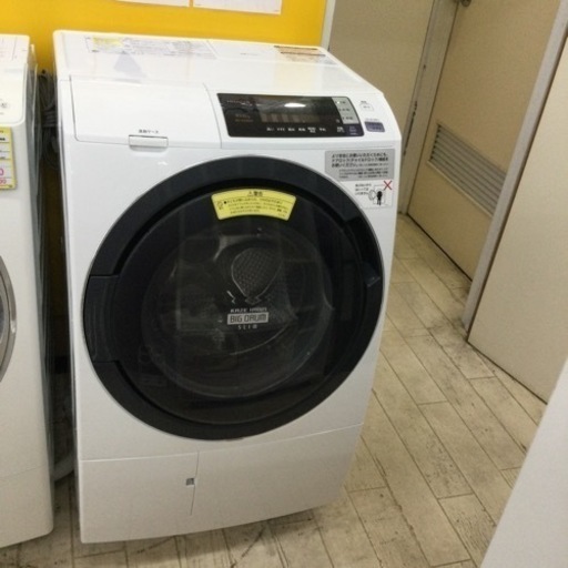 【✨風アイロン機能搭載❗️シワもしっかり伸ばせる‼️✨】定価250,800円 HITACHI 日立 10.0/6.0kg ドラム式洗濯機 BD-SG100AL 2016年