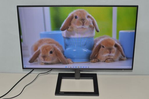 中古品 PHILIPS 272E2 27インチ液晶モニター 動作確認済