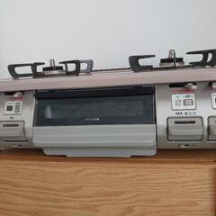 高性能☆  リンナイ 【都市ガス用】ガステーブル(右強火力) 限定オリジナル  RKGC654E7R  パールピンクベージュ