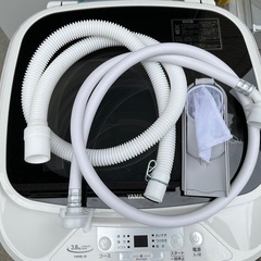 RKGSE-798】特価！YAMAZEN/3.8kg/小型 全自動洗濯機 /YWMB-38/中古/2021年