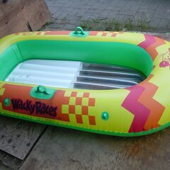 子供用ゴムボート wacky races